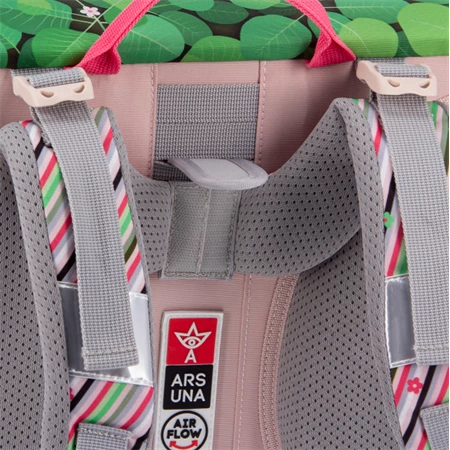 Iskolatáska ARS UNA anatómiai easy mágneszáras, Think Pink