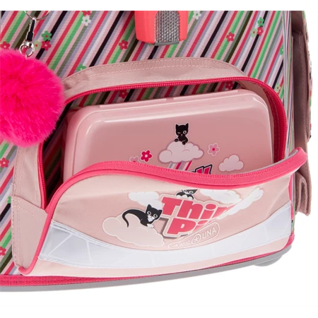 Iskolatáska ARS UNA anatómiai easy mágneszáras, Think Pink