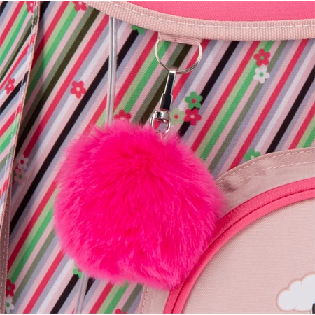 Iskolatáska ARS UNA anatómiai easy mágneszáras, Think Pink