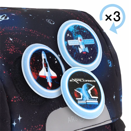 Iskolatáska ARS UNA easy-pack Space explorer