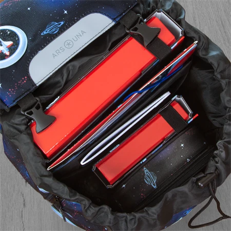 Iskolatáska ARS UNA easy-pack Space explorer