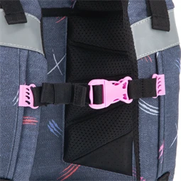 Iskolatáska ARS UNA easy-pack Think-Pink szürke