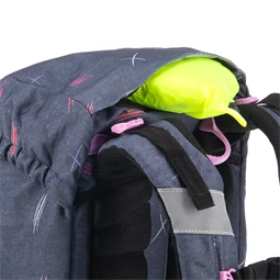 Iskolatáska ARS UNA easy-pack Think-Pink szürke