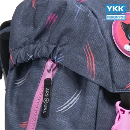 Iskolatáska ARS UNA easy-pack Think-Pink szürke