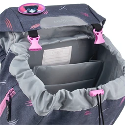 Iskolatáska ARS UNA easy-pack Think-Pink szürke