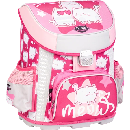 Iskolatáska LIZZYSULI ergonomikus Prémium Kittok Stars Purrfect