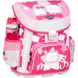 Iskolatáska LIZZYSULI ergonomikus Prémium Kittok Stars Purrfect