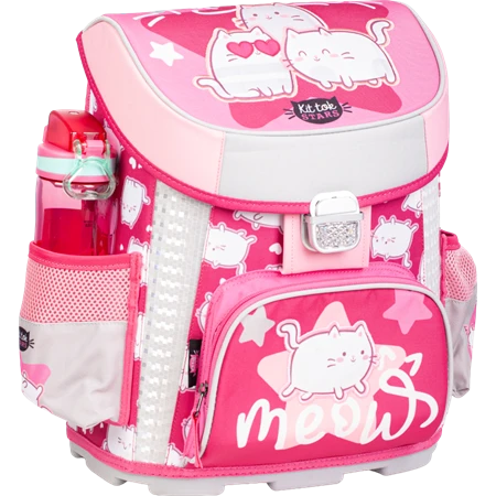 Iskolatáska LIZZYSULI ergonomikus Prémium Kittok Stars Purrfect