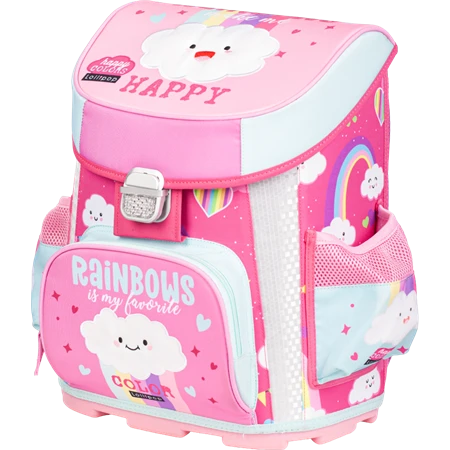 Iskolatáska LIZZYSULI ergonomikus Prémium LOLLIPOP RAINBOW