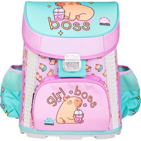 Iskolatáska LIZZYSULI ergonomikus Prémium Lollipop CapyBara