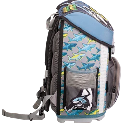 Iskolatáska LIZZYSULI ergonomikus Prémium Shark Attack