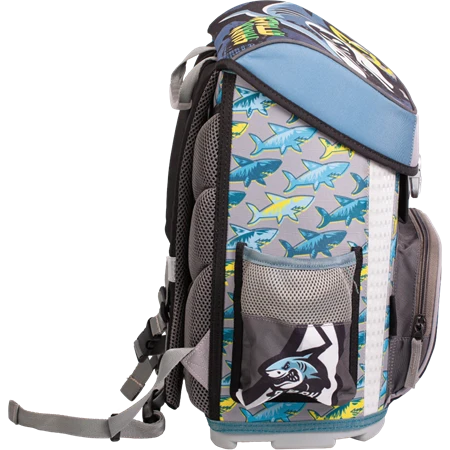 Iskolatáska LIZZYSULI ergonomikus Prémium Shark Attack