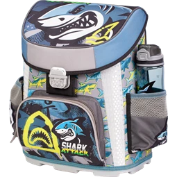 Iskolatáska LIZZYSULI ergonomikus Prémium Shark Attack