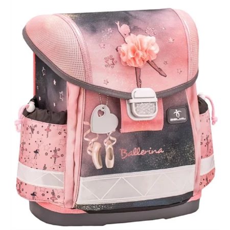 Iskolatáska ergonómikus BELMIL Classy Ballerina Black Pink