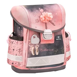Iskolatáska ergonómikus BELMIL Classy Ballerina Black Pink 36x32x19 cm