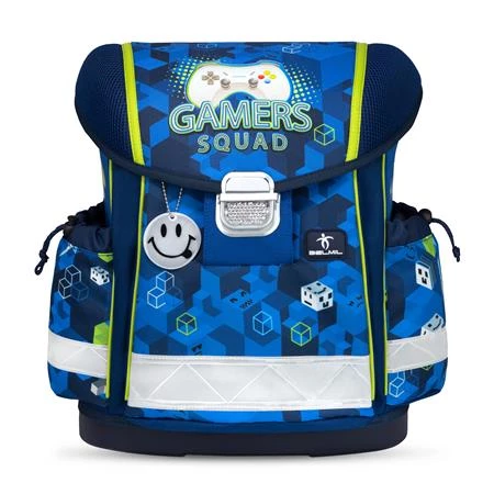 Iskolatáska ergonómikus BELMIL Classy Gamer Squad gamer 36x32x19 cm