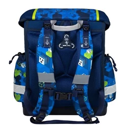 Iskolatáska ergonómikus BELMIL Classy Gamer Squad gamer 36x32x19 cm