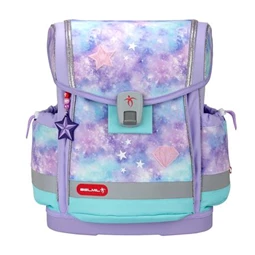 Iskolatáska ergonómikus BELMIL Classy Plus Diamond Unicorn, unikornis 37x32x19 cm mágneszárral