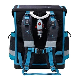 Iskolatáska ergonómikus BELMIL Classy Plus Kick the Ball foci 37x32x19 cm mágneszárral