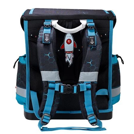 Iskolatáska ergonómikus BELMIL Classy Plus Kick the Ball foci 37x32x19 cm mágneszárral