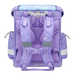 Iskolatáska ergonómikus BELMIL Classy Purple Blue Butterfly pillangó 36x32x19 cm