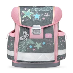 Iskolatáska ergonómikus BELMIL Classy Shine Bright csillagok 36x32x19 cm