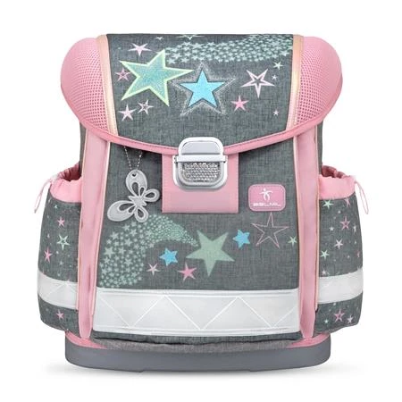 Iskolatáska ergonómikus BELMIL Classy Shine Bright csillagok 36x32x19 cm