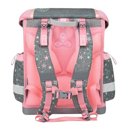Iskolatáska ergonómikus BELMIL Classy Shine Bright csillagok 36x32x19 cm