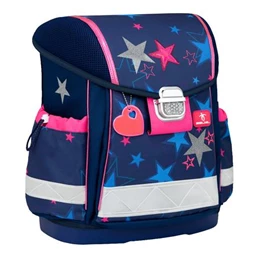 Iskolatáska ergonómikus BELMIL Classy Sparkling Star csillagok 36x32x19 cm