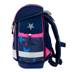 Iskolatáska ergonómikus BELMIL Classy Sparkling Star csillagok 36x32x19 cm