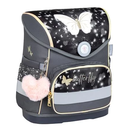 Iskolatáska ergonómikus BELMIL Compact Amazing Butterfly pillangó 37x30x19 cm mágneszárral