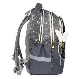 Iskolatáska ergonómikus BELMIL Leisure Plus Amazing Butterfly pillangó 40×20×30 cm cipzáras