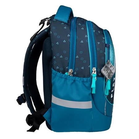Iskolatáska ergonómikus BELMIL Leisure Plus Next Level 40×20×30 cm cipzáras