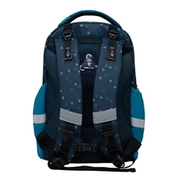 Iskolatáska ergonómikus BELMIL Leisure Plus Next Level 40×20×30 cm cipzáras