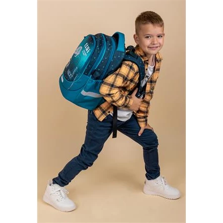 Iskolatáska ergonómikus BELMIL Leisure Plus Next Level 40×20×30 cm cipzáras