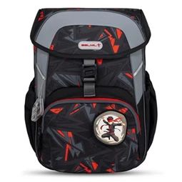 Iskolatáska ergonómikus BELMIL Maxi Ninja nindzsa 40x29x19 cm csattos