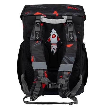 Iskolatáska ergonómikus BELMIL Maxi Ninja nindzsa 40x29x19 cm csattos