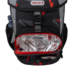 Iskolatáska ergonómikus BELMIL Maxi Ninja nindzsa 40x29x19 cm csattos
