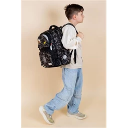 Iskolatáska ergonómikus BELMIL Maxi Pack Dinosaur World dinoszaurusz 42×30×17 cm cipzáras