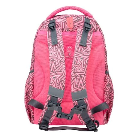 Iskolatáska ergonómikus BELMIL Maxi Pack Love Stars csillagok 42×30×17 cm cipzáras