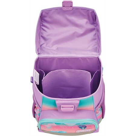 Iskolatáska ergonómikus HERLITZ Loop Ocean Lights, 37 x 31 x 22 cm, 16 literes, súly 950 gr