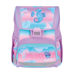 Iskolatáska ergonómikus HERLITZ Loop Ocean Lights, 37 x 31 x 22 cm, 16 literes, súly 950 gr