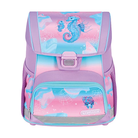 Iskolatáska ergonómikus HERLITZ Loop Ocean Lights, 37 x 31 x 22 cm, 16 literes, súly 950 gr