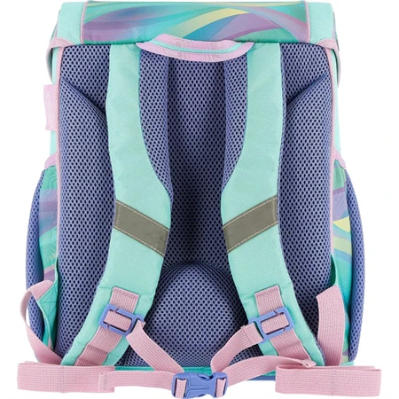 Iskolatáska szett HERLITZ Loop Plus Minty Love + 2 klapnis tolltartó + henger tolltartó + sportzsák
