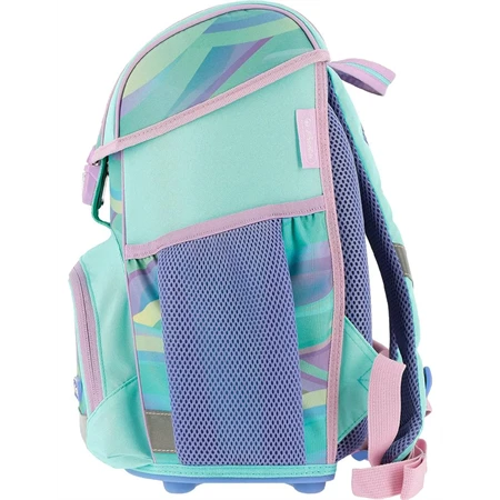 Iskolatáska szett HERLITZ Loop Plus Minty Love + 2 klapnis tolltartó + henger tolltartó + sportzsák