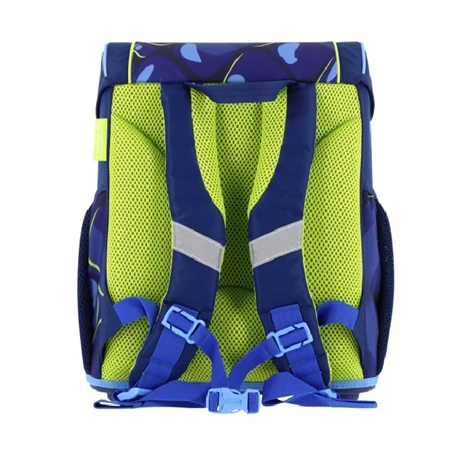 Iskolatáska ergonómikus HERLITZ Loop Thunder Rex Explorer, 37 x 31 x 22 cm, 16 literes, súly 950 gr