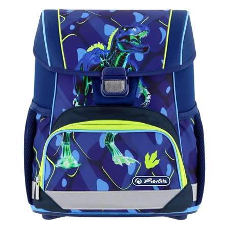 Iskolatáska ergonómikus HERLITZ Loop Thunder Rex Explorer, 37 x 31 x 22 cm, 16 literes, súly 950 gr