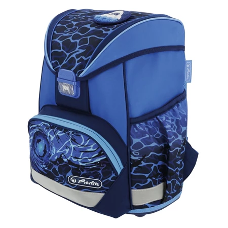 Iskolatáska ergonómikus HERLITZ UltraLight Blue Shark
