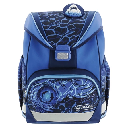 Iskolatáska ergonómikus HERLITZ UltraLight Blue Shark