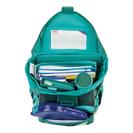 Iskolatáska ergonómikus HERLITZ UltraLight Green Rex